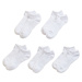 Sada pěti párů dámských sportovních ponožek v bílé barvě Marks & Spencer Trainer Liners™