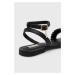 Kožené sandály Mexx Sandal Julia dámské, černá barva