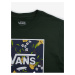 Tmavě zelené klučičí tričko VANS Print Box