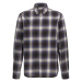 Košile woolrich light flannel shirt šedá