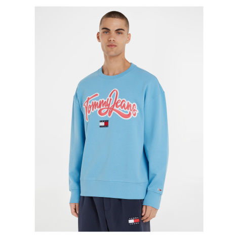 College Pop Text Crew Mikina Tommy Jeans Tommy Hilfiger