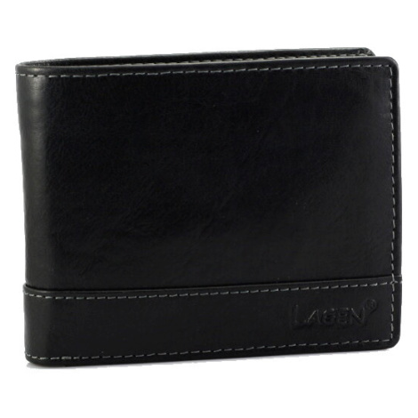Lagen Pánská kožená peněženka LM-264665/T RFID černá