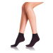 Bambusové ponožky BAMBUS LADIES ANKLE SOCKS - BELLINDA - černá