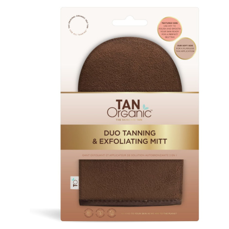 Tan Organic Aplikační a exfoliační oboustranná rukavice (Duo Tanning & Exfoliating Mitt) TanOrganic