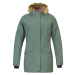 Hannah CAROLI Dámský zimní kabát s membránou, zelená, velikost