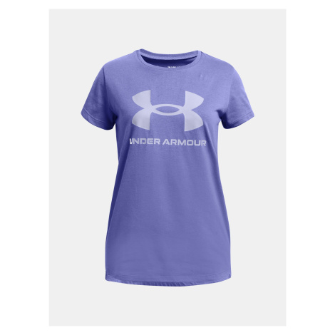 Under Armour Tričko UA G SPORTSTYLE LOGO SS-PPL - Holky