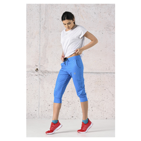Nessi Sportswear Volné 3/4 Sportovní Kalhoty SCC3-1151T Shiny Royal Blue