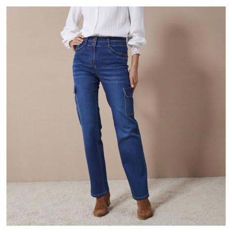 Rovné cargo džíny Blancheporte