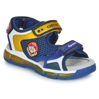 Geox J SANDAL ANDROID BOY Modrá