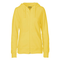 Neutral Dámská mikina na zip NE83301 Dusty Yellow