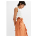 Bonprix BODYFLIRT zavinovací sukně Barva: Oranžová, Mezinárodní