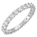 Swarovski Luxusní prsten s krystaly Swarovski 5257479 55 mm
