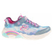 Skechers S Lights - Rainbow Racer blue