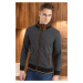 1021 DEWBERRY MENS SWEATSHIRT-LIGHT DIAGONAL ANTHRACITE