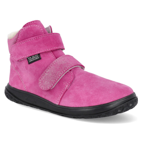 Barefoot dětské zimní boty Jonap - Bria růžové devon