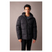 DEFACTO Regular Fit Hooded Puffer Jacket