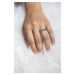 OLIVIE Stříbrný prsten MOUNTAIN 5897