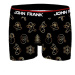 Pánské boxerky John Frank JFBD39-CH-GOLD PIECES | černá