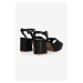 Semišové sandály Mexx Nalina černá barva, MITY1602441W