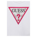 Dětské tričko Guess bílá barva