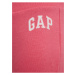 Tmavě růžové holčičí tepláky s logem GAP