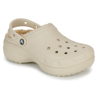 Crocs Classic Platform Lined Clog W Béžová