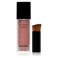 Chanel Les Beiges Water-Fresh Blush tekutá tvářenka odstín Intense Coral 15 ml