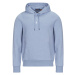 Polo Ralph Lauren SWEATSHIRT CAPUCHE LOGO CENTRAL EN DOUBLE KNIT TECH Modrá