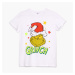 Cropp - Tričko s vánočním potiskem Grinch - Bílá