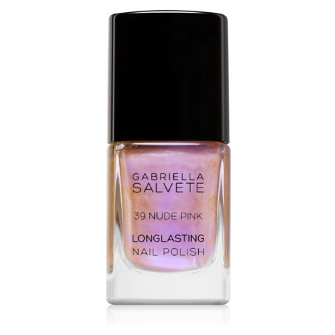 Gabriella Salvete Longlasting Enamel lak na nehty s holografickým efektem odstín 39 Nude Pink 11