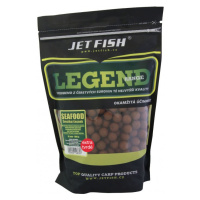 Jet fish extra tvrdé boilie legend range seafood švestka česnek 250 g - 20 mm