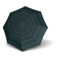 Doppler Fiber Havanna SYDNEY - dámský skládací deštník, zelená, puntík