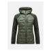 Bunda peak performance m helium down hybrid hood olive extreme