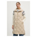 Vesta Barbour Leverton Puffer Gilet béžová barva, LGI0171