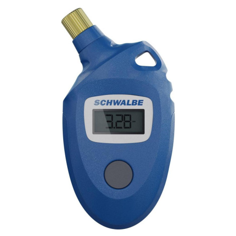 SCHWALBE tlakoměr - PRESSURE GAUGE - modrá