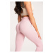 Gym Glamour Legíny Basic Scrunch Pink Barva: Růžová