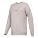 Calvin Klein EMBOSSED ICON LOUNGE-L/S SWEATSHIRT Dámská mikina, šedá, velikost