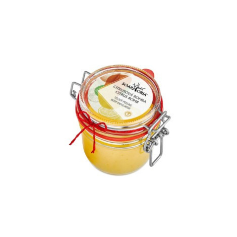 Citrusová bomba - organický solný tělový peeling náhradní náplň 250ml Soaphoria