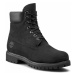 Timberland Timberland černé kožené kotníkové boty 6" Premium Boot