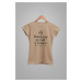 MMO Dámské tričko Princezny se rodí v červnu Barva: Svetlá khaki