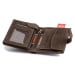 Pánská kožená peněženka Peterson PTN 339Z 2-1-4 HUTER hnědá