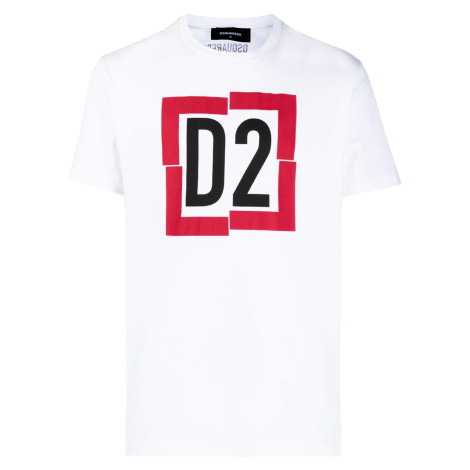DSQUARED2 D2 White tričko Dsquared²