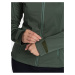 Tmavě zelená dámská softshellová bunda Kilpi Beltra-W