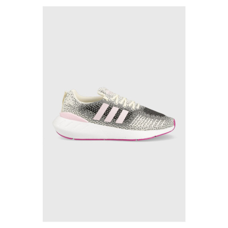 Sneakers boty adidas Originals Swift Run béžová barva, GV7979-WHT/CLPNK