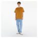 Queens Men's Essential T-Shirt With Tonal Print Mustard