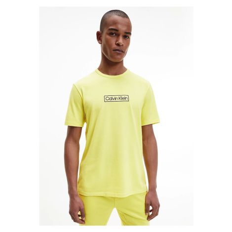 Pánské tričko Calvin Klein NM2268 Žlutá