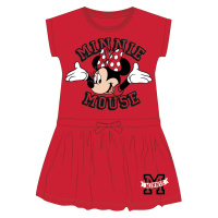 Minnie Mouse licence Dívčí šaty Minnie Mouse 52239575, červená Barva: Červená