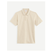 Celio Polo tričko floral Cekard - Pánské