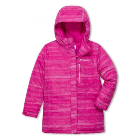 Columbia ALPINE FREE FALL II JACKET Dívčí zimní bunda, růžová, velikost