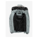 Šedá dámská zimní bunda s kapucí Alpine Pro GABRIELLA 5